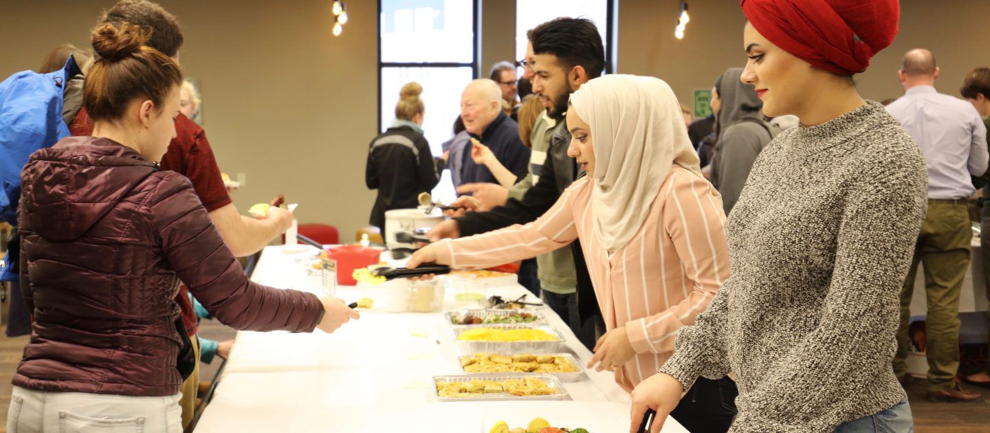 Multicultural food festival at Baggot Street Cafe
