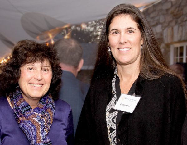 Jon Shaw’s wife Donna (left) and Danny Shaw’s wife Jackie serve as board members for the Shaw Brothers Family Foundation, 