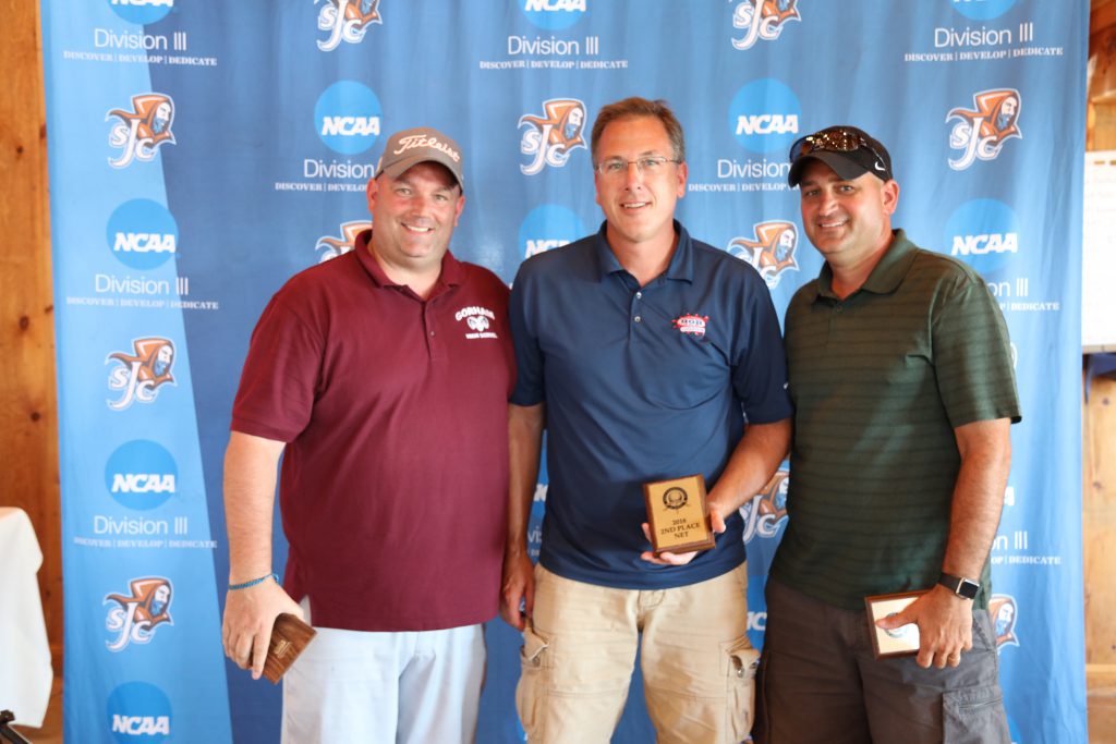 2nd Place Net Winners: Mike Coffin, Bob Baiguy, Eric Curtis ’98