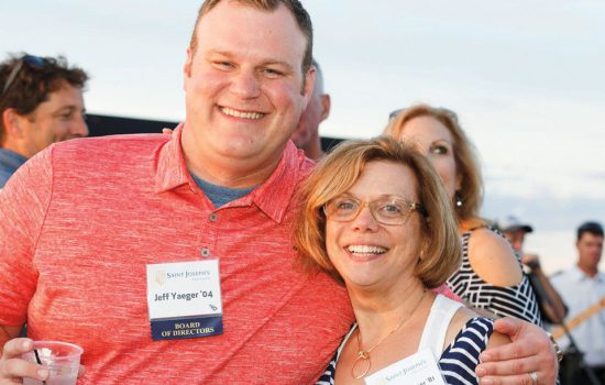 Jeff Yaeger ‘04 and Cheryl Sweetser ‘81