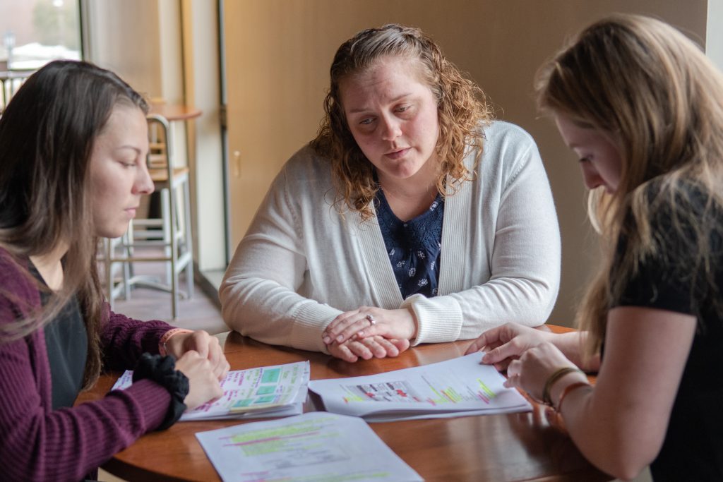 Shanna Webster facilitates support for students