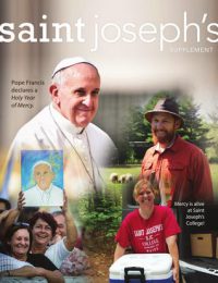 Cover photo of the Saint Josephs' College Holy Year of Mercy supplement