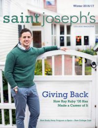 Winter 2017-17 Saint Joseph's College of Maine Magazine cover image